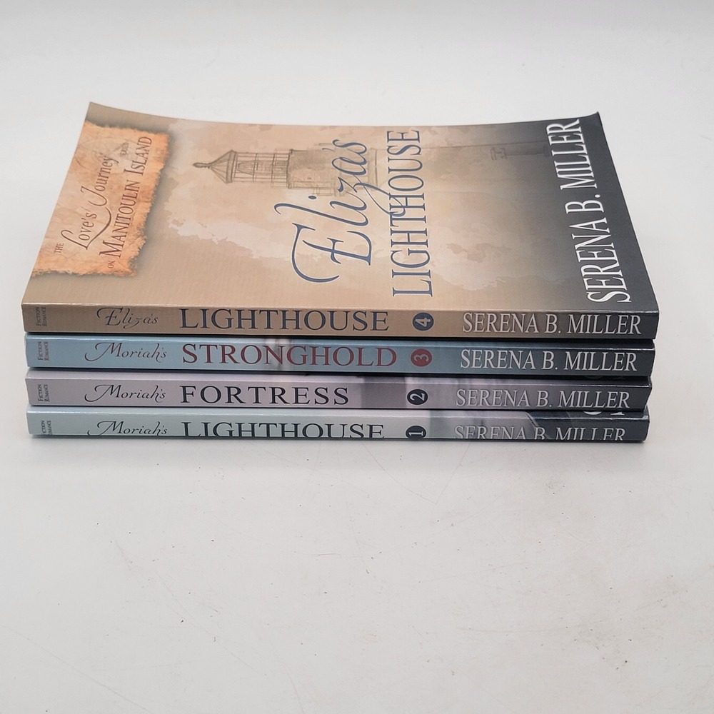 Serena B Miller Love's Journey on Manitoulin Island Paperback 1-4 Excellent